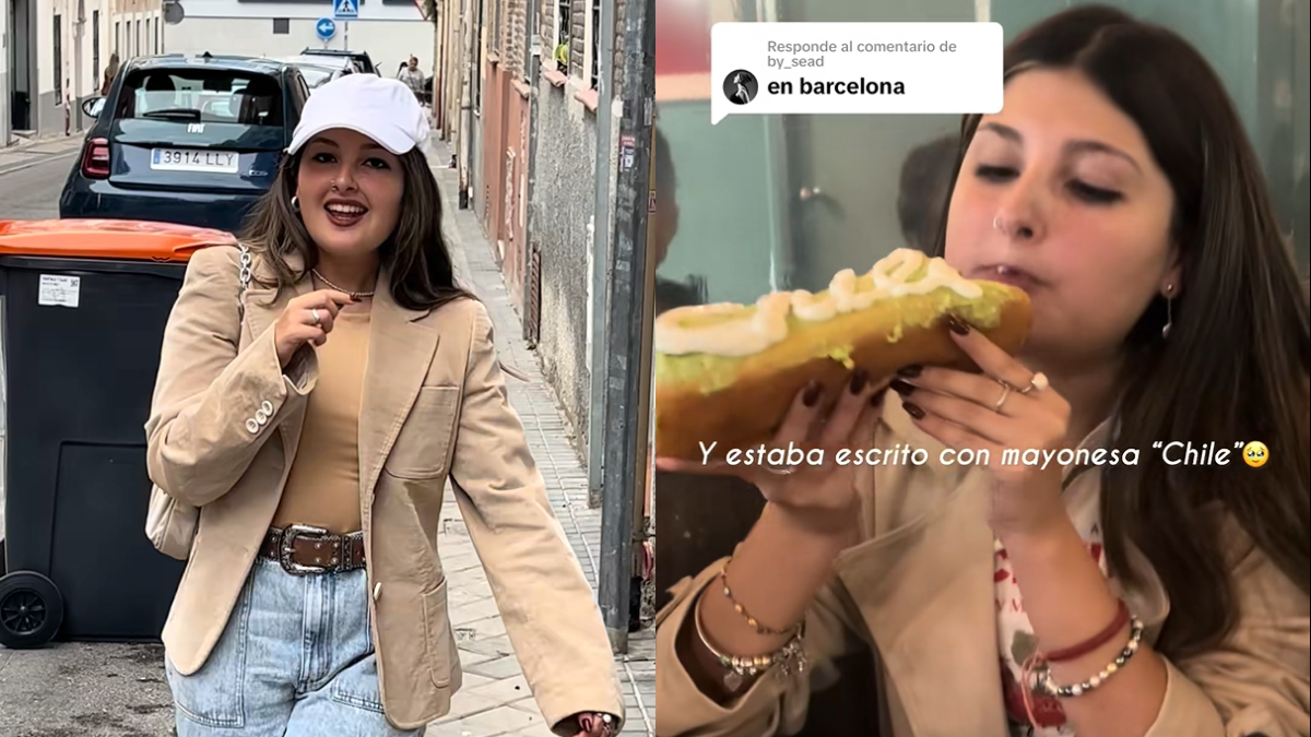 Chilena inició ruta gastronómica para encontrar el mejor completo en Europa