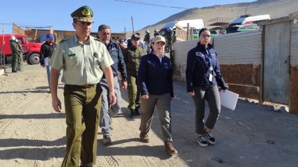  Desalojan viviendas vinculadas a delitos graves en campamento de Antofagasta  