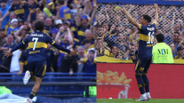 Los goles de Zeballos y Merentiel en el Superclásico argentino entre Boca y River