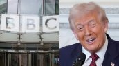 Trump celebró dimisión de directivos de la BBC y los acusó de 