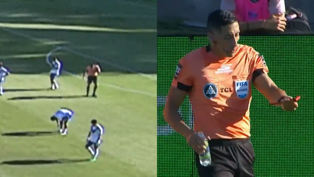 [VIDEO] Insólito: Le arrojaron un martillo al árbitro en pleno partido de la liga argentina