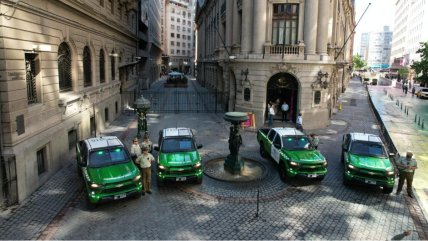 Carabineros sumó camionetas blindadas en Estación Central, Conchalí, Independencia y Pudahuel
