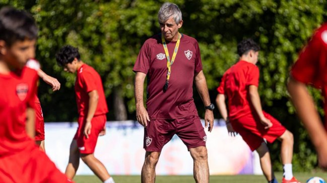 Ñublense recibió la visita del coordinador de las divisiones menores de Fluminense