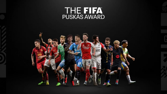 [VIDEOS] Los nominados para el Premio Puskás a mejor gol del año