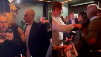   Un desconocido atacó con huevos a Luis Rubiales durante la presentación de su libro 