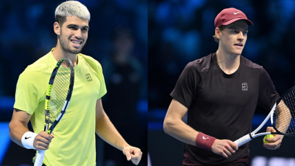  Sinner venció a Alcaraz en Turín  