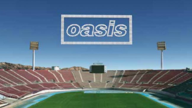 Show de drones marca la previa al concierto de Oasis en el Estadio Nacional