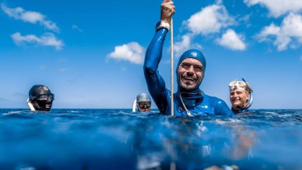   Sebastián Lira busca hacer historia con 120 metros de profundidad en apnea 