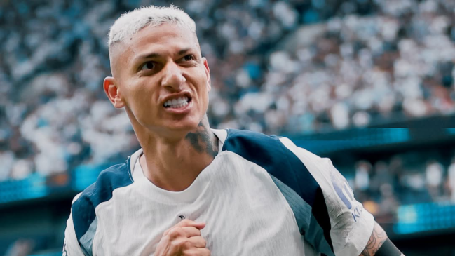 [VIDEO] Richarlison se despachó impresionante golazo en derrota de Tottenham ante Arsenal