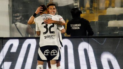   Víctor Felipe Méndez eludió al arquero y marcó el tercero para Colo Colo ante La Calera 