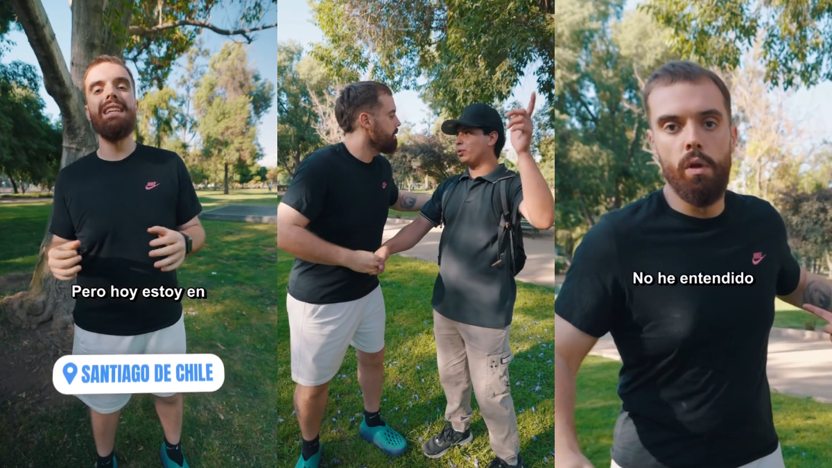 Ibai Llanos llega a Chile y provoca debate sobre el acento nacional