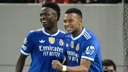   [VIDEO] Mbappé se desató con triplete y Real Madrid lo dio vuelta ante Olympiakos 