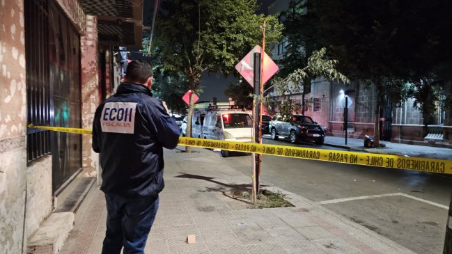 Santiago Centro: Estudiante murió por disparo a quemarropa de asesino en bicicleta