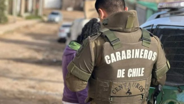Dos menores fueron detenidos por disparar en un campamento de Antofagasta