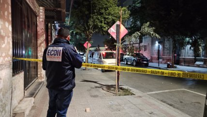  Santiago Centro: Estudiante murió por disparo a quemarropa de asesino en bicicleta  