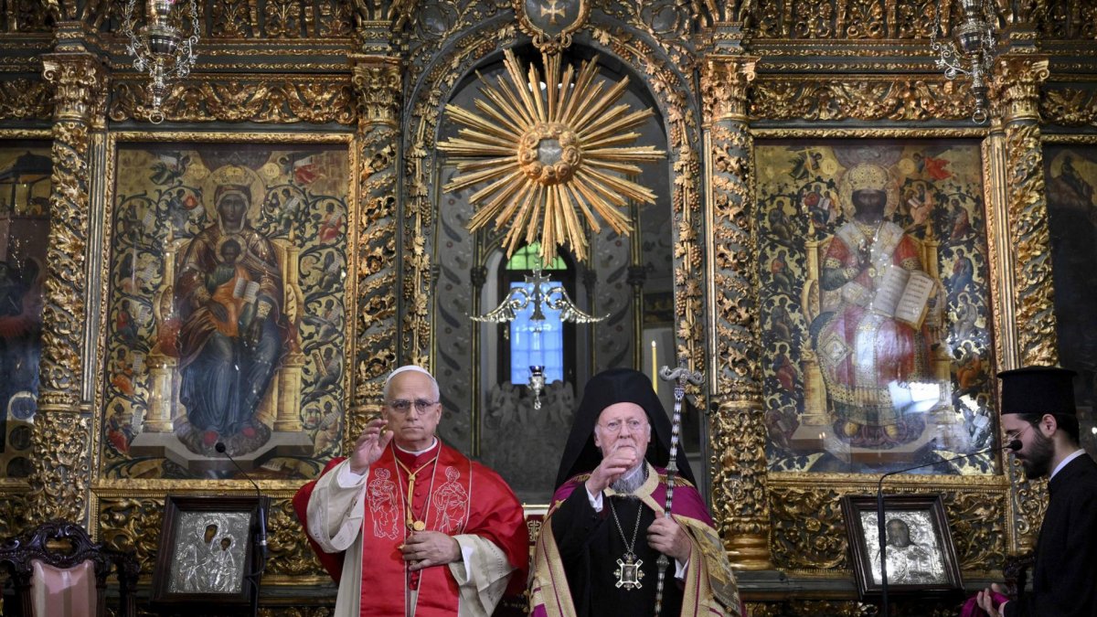 Papa León XIV y Bartolomé I claman por la paz mundial