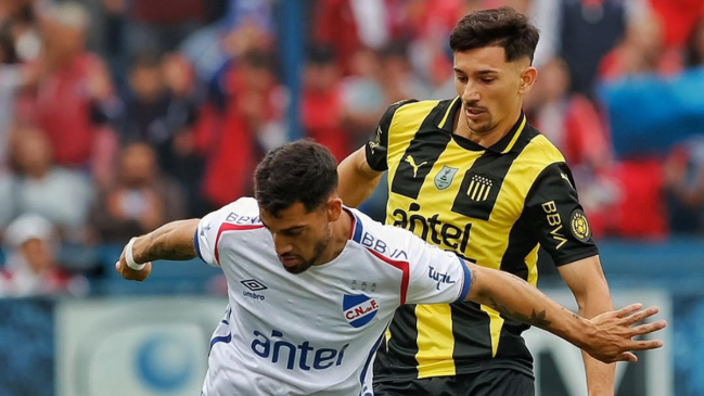 Peñarol de Brayan Cortés sufrió amarga caída ante Nacional en la final del Campeonato Uruguayo