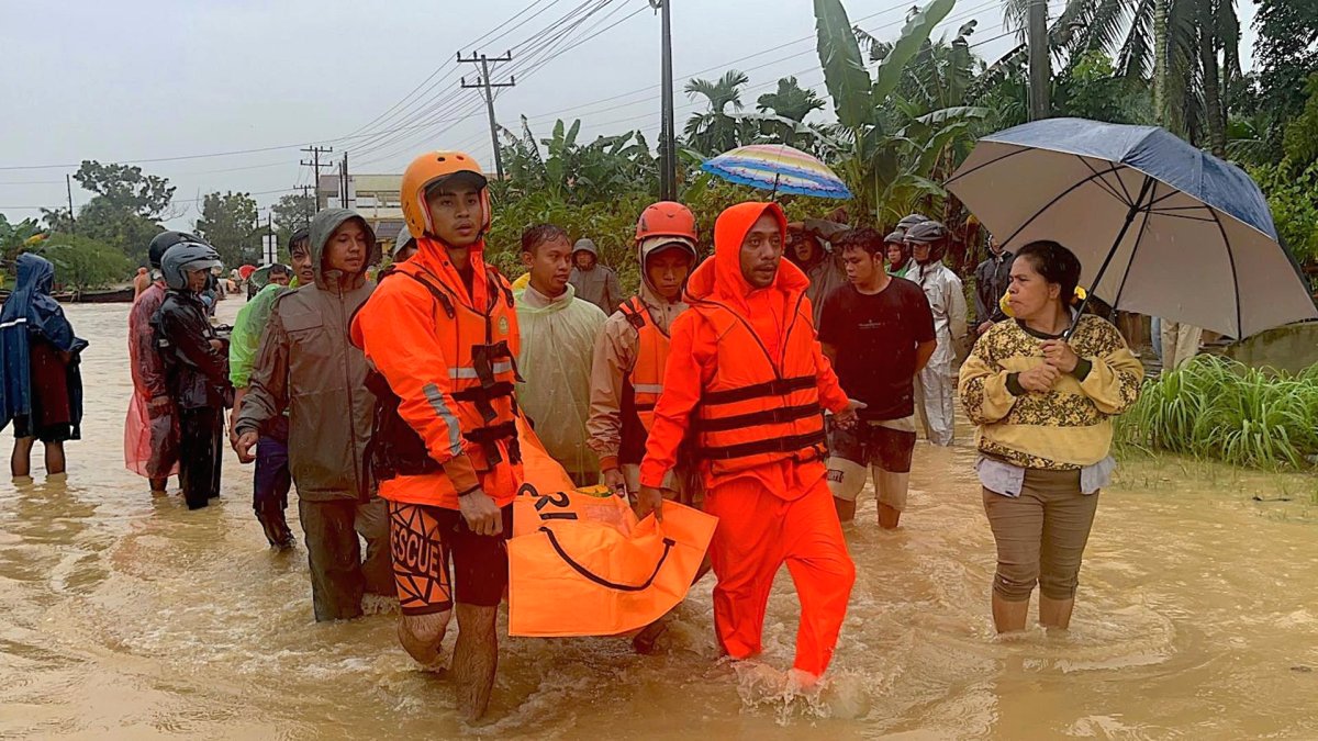 Más de 1.100 muertos por inundaciones en Indonesia, Sri Lanka y Tailandia