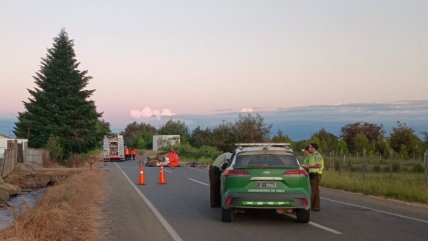   Tragedia en Ñuble: Cuatro fallecidos en volcamiento de vehículo 