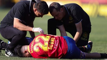   Pablo Aránguiz fue operado con éxito de grave lesión que sufrió ante O'Higgins 