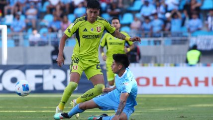   [VIDEO] Matías Sepúlveda marcó de tiro libre para el empate de la U ante Iquique 