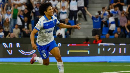   [VIDEO] Eduard Bello anotó para comenzar a sellar el 'Chile 2' para la UC 