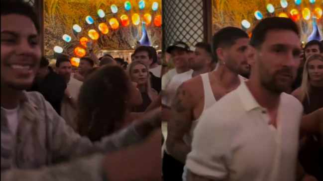 [VIDEO] El indiferente gesto de Lionel Messi que desentonó en los festejos de Inter Miami