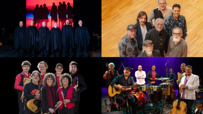 "Canción Nacional": La cumbre que reúne a Illapu, Inti-Illimani Histórico, Quilapayún y Congreso