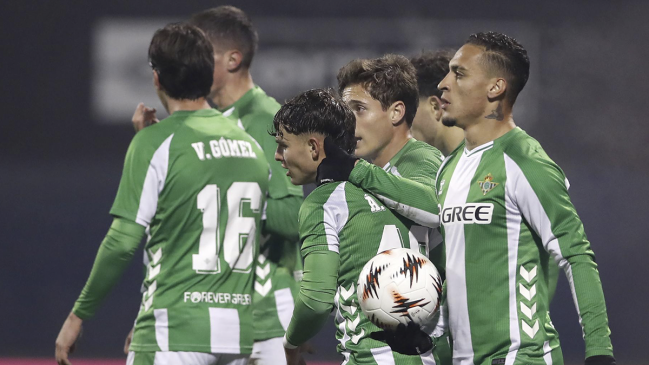 Betis de Pellegrini tumbó a Dinamo Zagreb y se acercó a los octavos de la Europa League