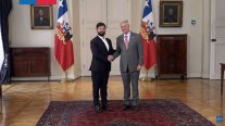 Así fue el saludo de Boric y Kast en La Moneda tras la elección