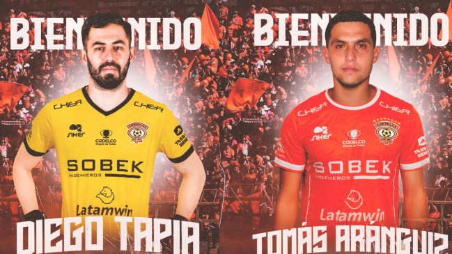 Cobreloa presentó a dos nuevos refuerzos para la próxima temporada