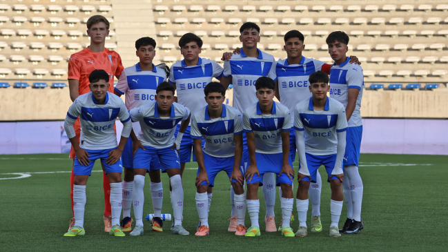 Universidad Católica igualó con Perú en la segunda jornada de la Copa UC Sub 17