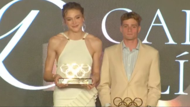Gala Olímpica: Martina Weil y Martín Vidaurre triunfaron como los mejores deportistas de 2025