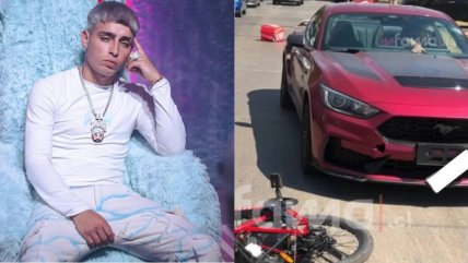 AK4:20 protagonizó accidente vial en La Reina: artista entregó su versión