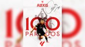 Alexis Sánchez alcanzó los 100 partidos en La Liga de España durante la visita de Sevilla a Real Madrid
