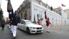 Cortejo fúnebre de bombero fallecido en incendio pasó por La Moneda