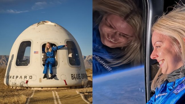 Blue Origin hace historia al enviar al espacio a una persona en silla de ruedas