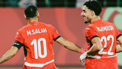 Salah anotó en los descuentos para el debut triunfal de Egipto en la Copa Africana