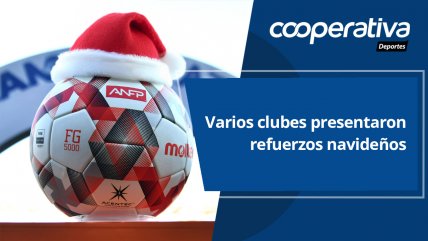   Cooperativa Deportes: Varios clubes presentaron refuerzos navideños 