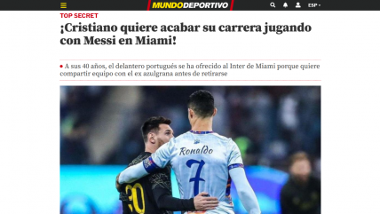 Cristiano al Inter Miami de Messi: Las bromas futboleras por el día de los inocentes