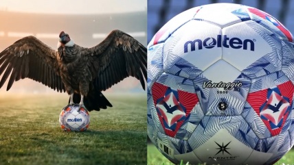 Con la imagen del cóndor: Se presentó el balón del fútbol chileno para 2026