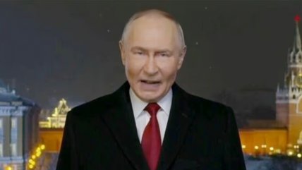 Putin recibió el 2026 con 