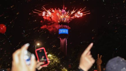 Desbordes entrega balance positivo tras show de Año Nuevo en la Torre Entel