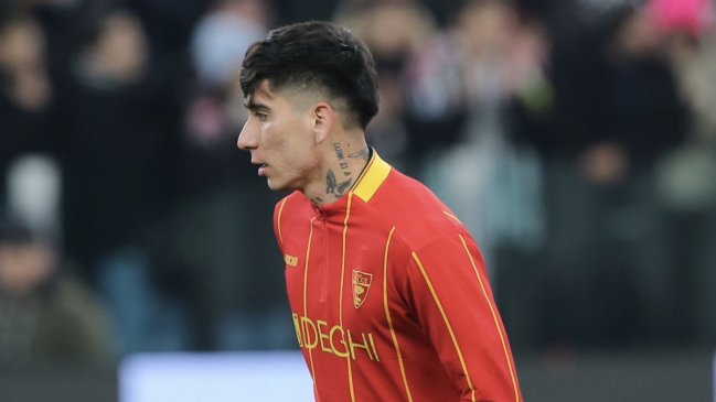 Matías Pérez tuvo fugaz debut en Serie A: Salió a la media hora contra Juventus