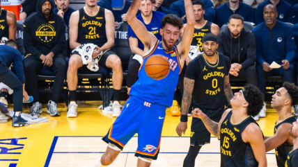   Oklahoma City Thunder castigó a unos Warriors que sintieron la baja de Curry 