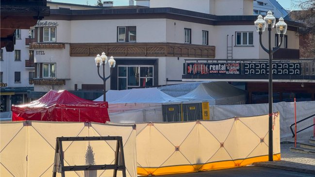 Ya están identificados todos los fallecidos por el incendio en bar de Suiza