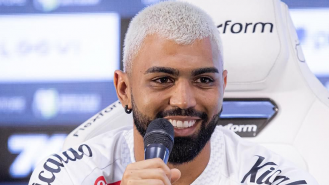 Gabigol volvió a Santos decidido a ayudar a Neymar a jugar el Mundial con Brasil