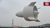 China probó con éxito turbina eólica voladora que genera energía a kilómetros de altitud
