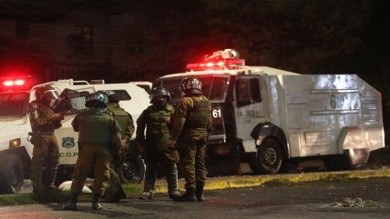   Robo de camiones dejó dos detenidos en la Región Metropolitana 