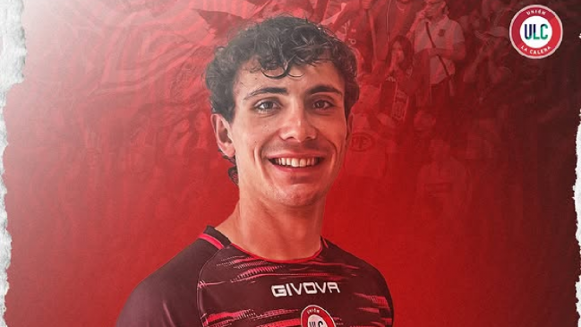 Unión La Calera anunció el fichaje del argentino Francisco Pozzo